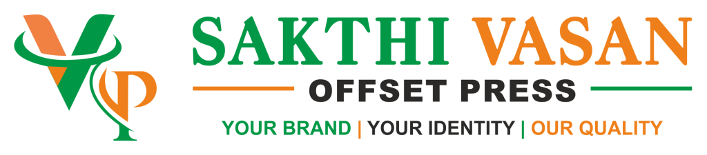 Sakthi Vasan Offset Press - Visiting Card, Flyer, Sticker and Bill Book Printing Services Tamil Nadu and Karnataka
